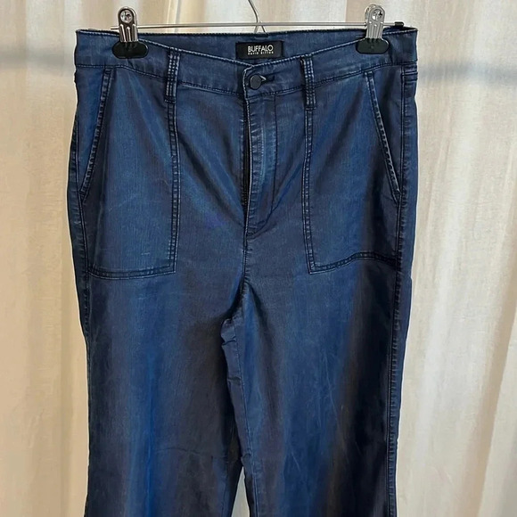 BUFFALO Vertigo Ultra High Rise Super Wide Stretch Denim Jeans, Size 29 - Picture 7 of 12